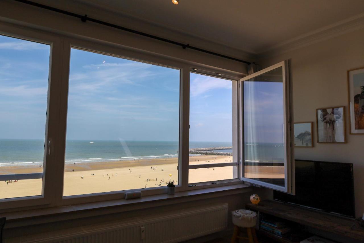 Studio Met Zeezicht Ostende Exterior foto